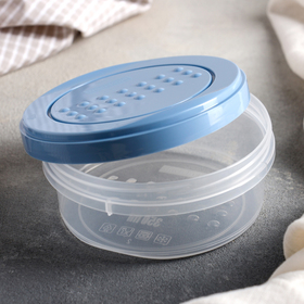 

Контейнер пищевой Plast team, 350 мл, круглый с завинчивающейся крышкой, цвет МИКС