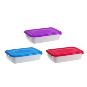 

Контейнер пищевой Plast team Polar Micro Wave, 3 л, цвет МИКС