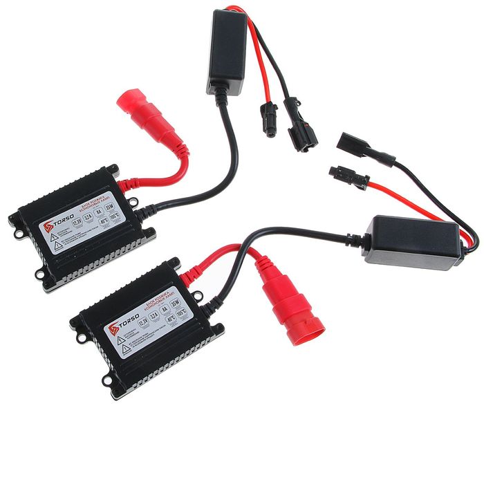 Комплект ксенона TORSO, блок розжига DC Slim, 35 Вт, 12 В, цоколь H8, 4300 К