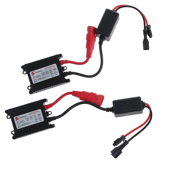 Комплект ксенона TORSO, блок розжига DC Slim, 35 Вт, 12 В, цоколь H8, 5000 К