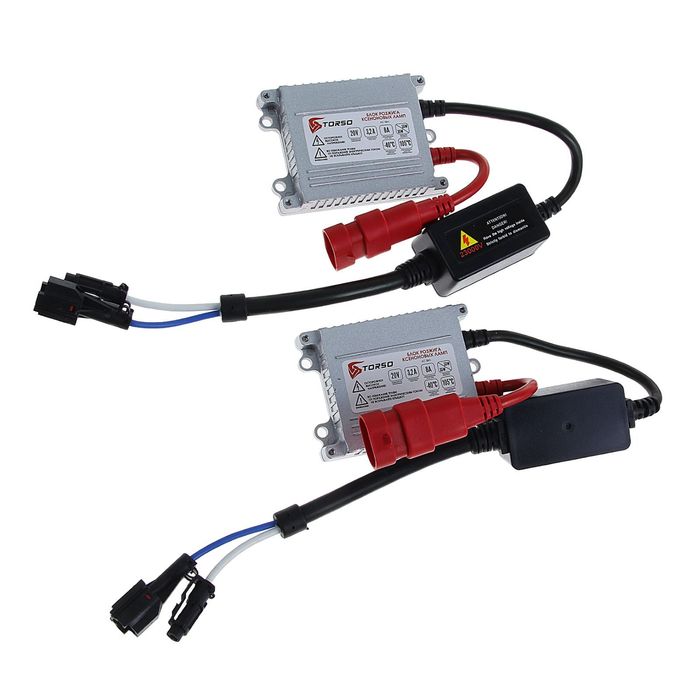 Комплект ксенона TORSO, блок розжига AC Slim, 35 Вт, 12 В, цоколь HB3(9005), 4300 К