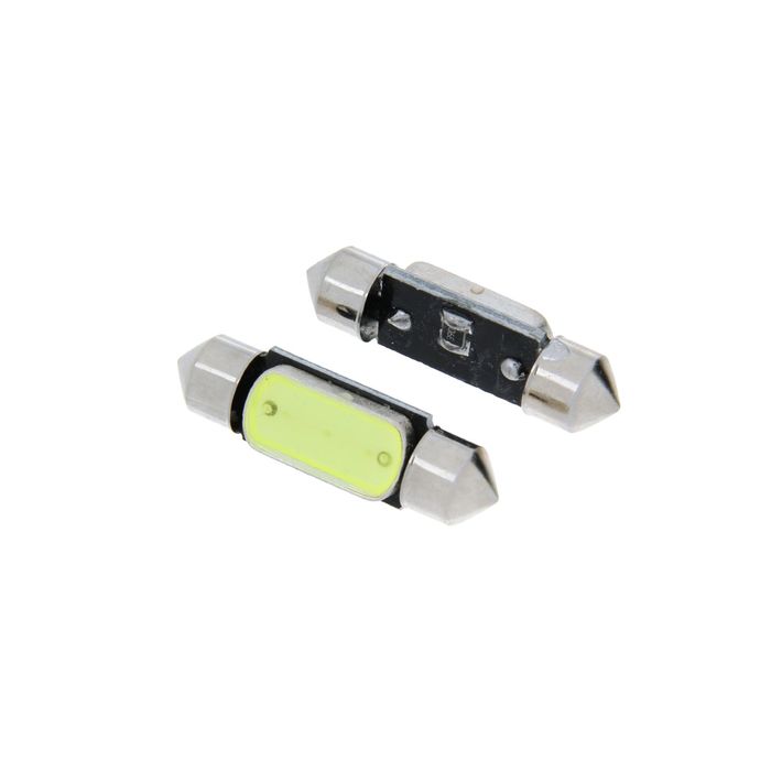 Комплект светодиодных ламп TORSO C5W, 36 мм, 12 В, 1 LED-COB, 3 Вт, 2 шт., свет белый