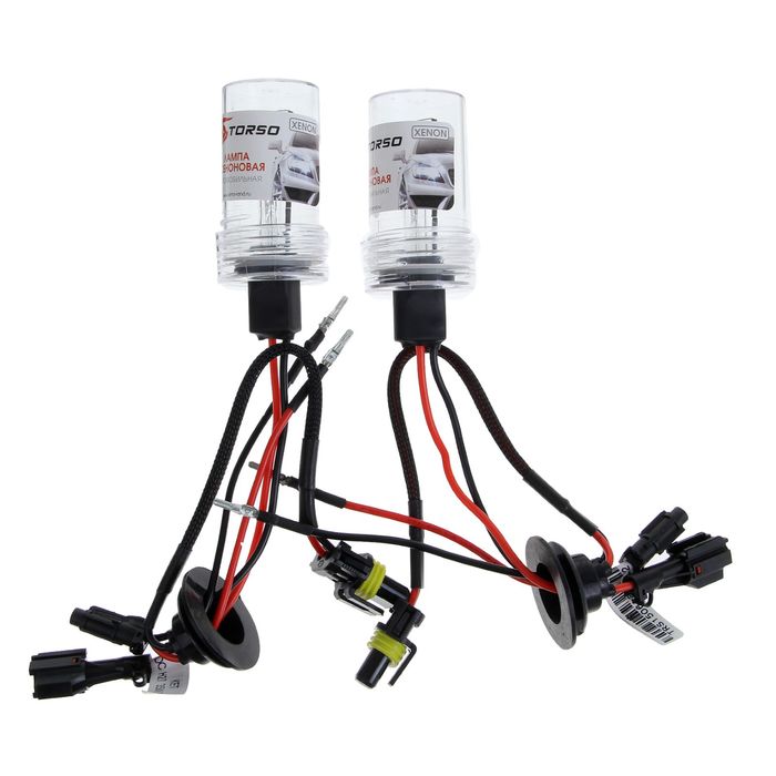 Комплект ксеноновых ламп TORSO H27(880/881), для блоков DC, 12 В, 5000 К, 2 шт.