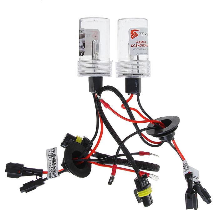 Комплект ксеноновых ламп TORSO H3, для блоков AC, 12 В, 4300 К, 2 шт.
