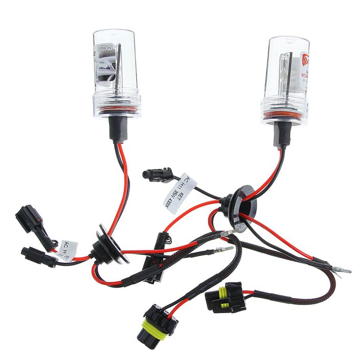 Комплект ксеноновых ламп TORSO HB3(9005), для блоков AC, 12 В, 5000 К, 2 шт.