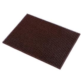 Покрытие ковровое щетинистое «Травка», 45×60 см, цвет тёмный шоколад от Сима-ленд