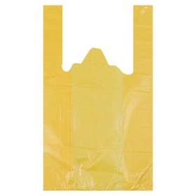Пакет 'Солнечный', полиэтиленовый, майка, 25 x 45 см, 9 мкм Ош