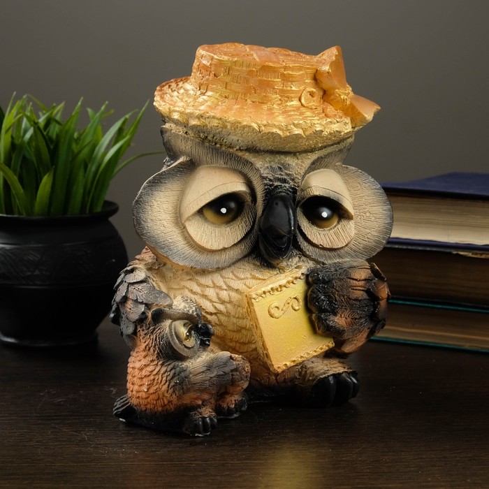 Копилка "Сова с совёнком"