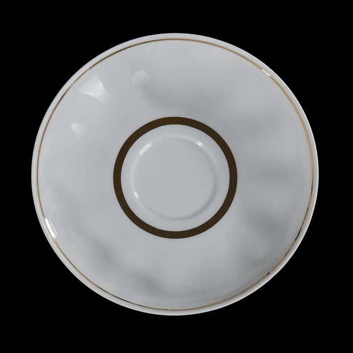 Сервиз чайный "Белый лебедь. Ситец", 21 предмет: чайник 1 л, сахарница 750 мл, сливочник 300 мл, 6 чашек 275 мл, 6 блюдец 15 см, 6 тарелок 17,5 см