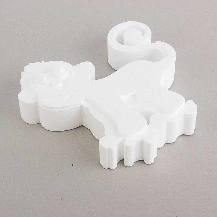 Заготовка из пенопласта "Обезьянка Чи-чи-чи", рельеф, 20 х 4 см