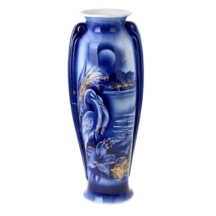 Ваза напольная "Ева" кобальт