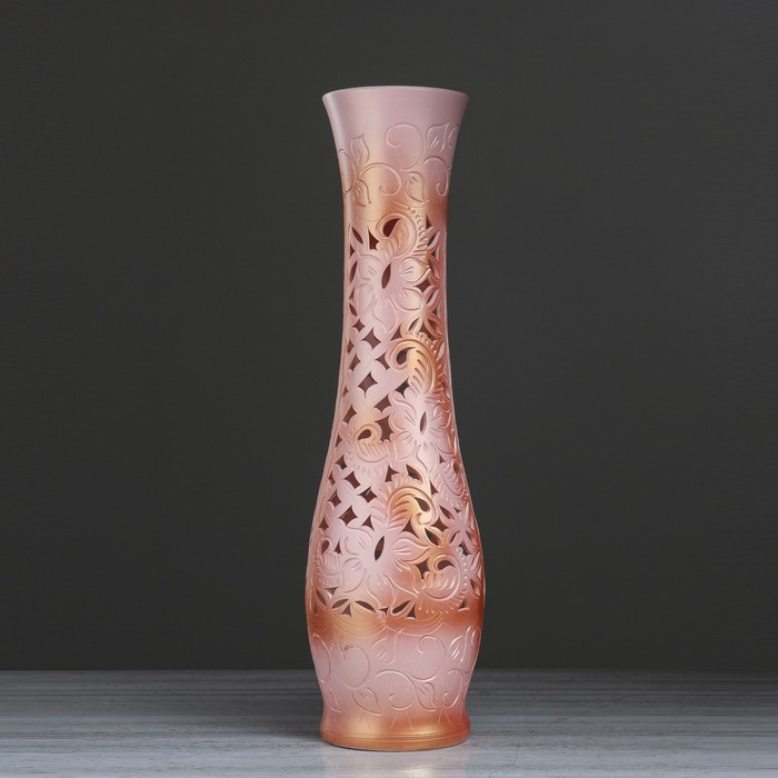 Ваза напольная "Мирра" резная, микс