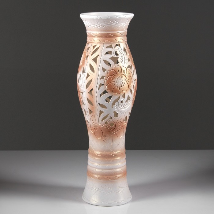 Ваза напольная "Даша" резная