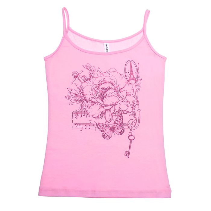 Топ Collorista "Винтаж" р-р XS(42), розовый