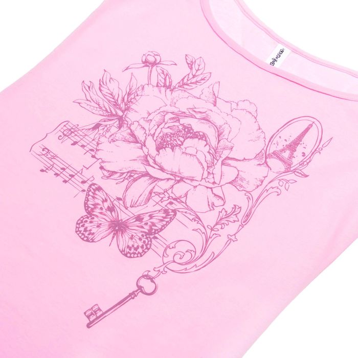 Топ Collorista "Винтаж" р-р XS(42), розовый