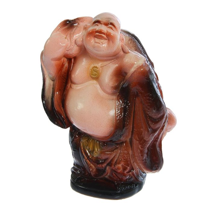 Копилка "Хотэй" коричневая, микс