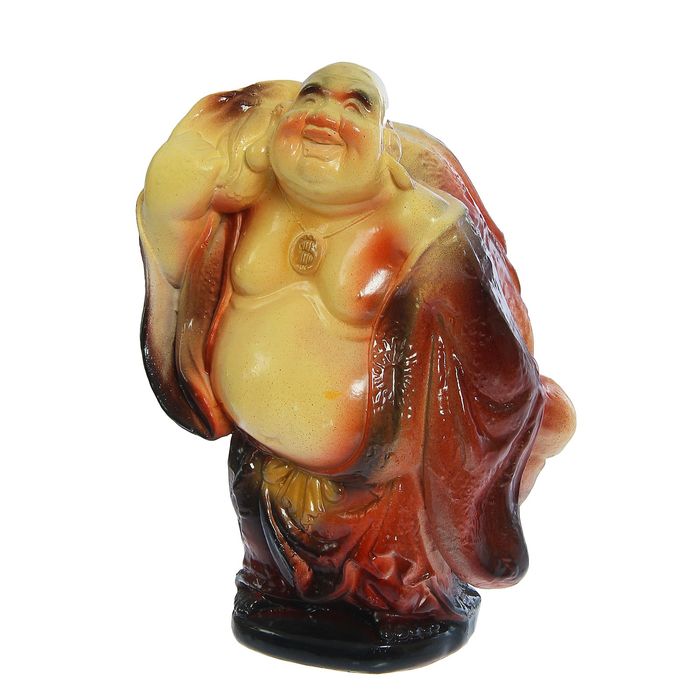 Копилка "Хотэй" коричневая, микс