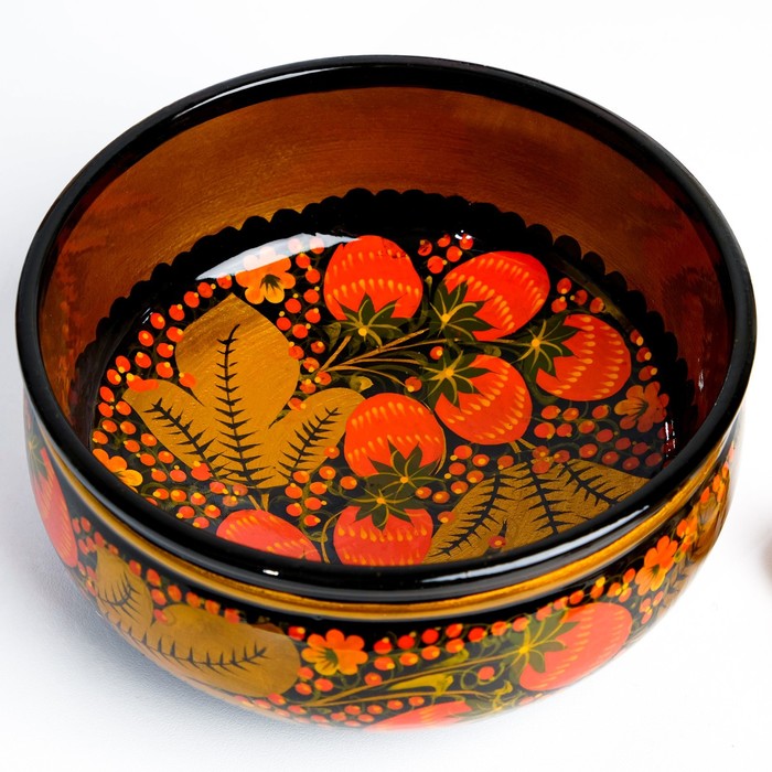 Чаша «Под окрошку», хохлома