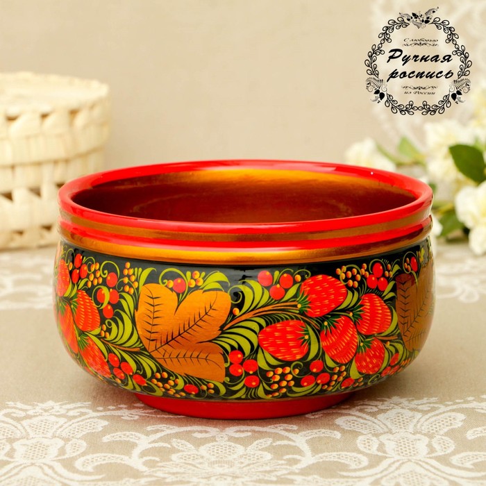 Чаша «Русская», хохлома