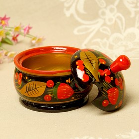 

Чайница, d=9, H=11 хохлома