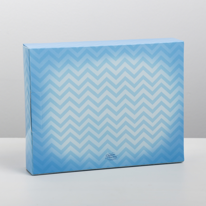 Коробка складная подарочная "С рождением малыша!", 19 х 24 х 5 см