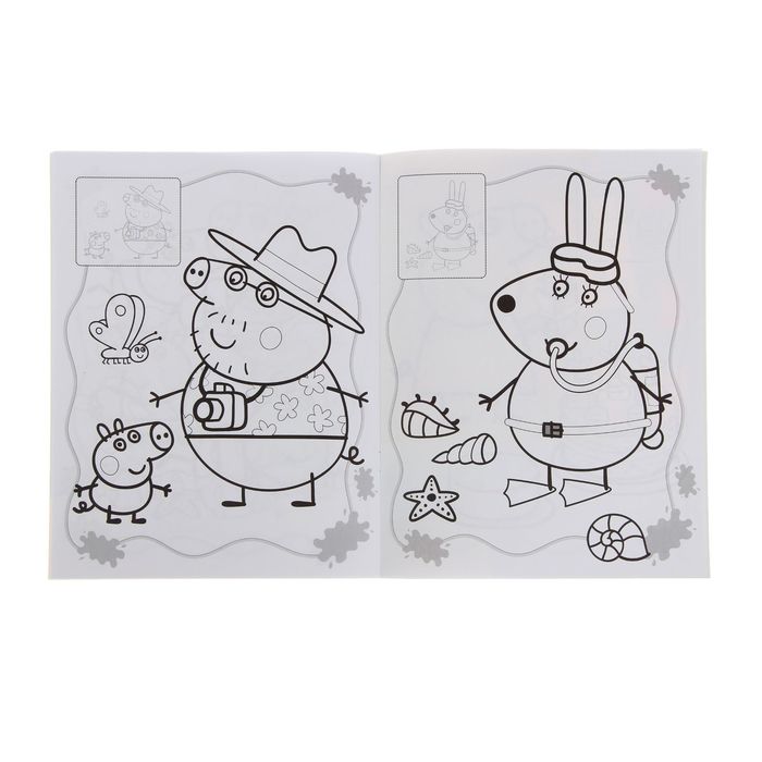 Наклейки и раскраски «Свинка Пеппа»