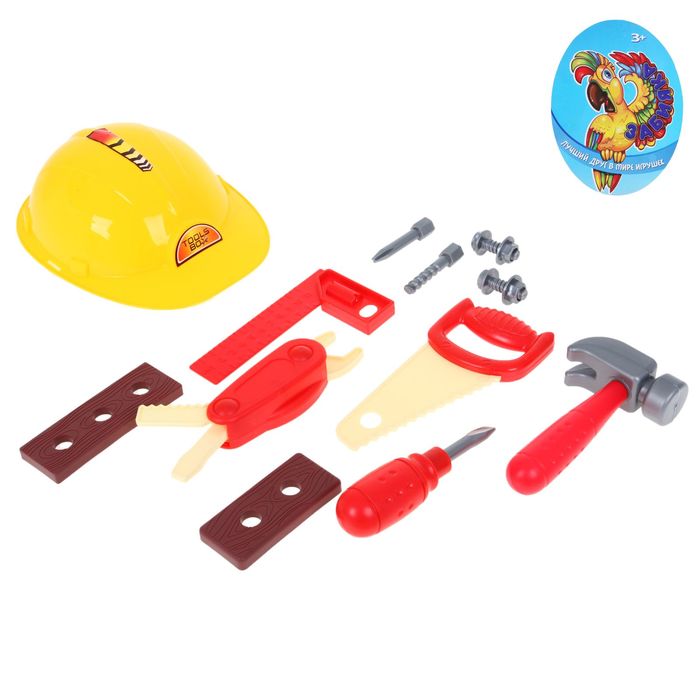 Набор инструментов "Юный плотник", 12 предметов