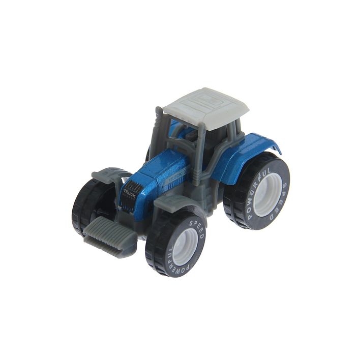 Трактор металлический «Фермер», цвета МИКС