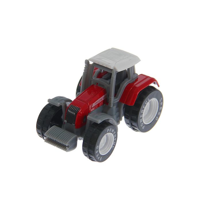 Трактор металлический «Фермер», цвета МИКС