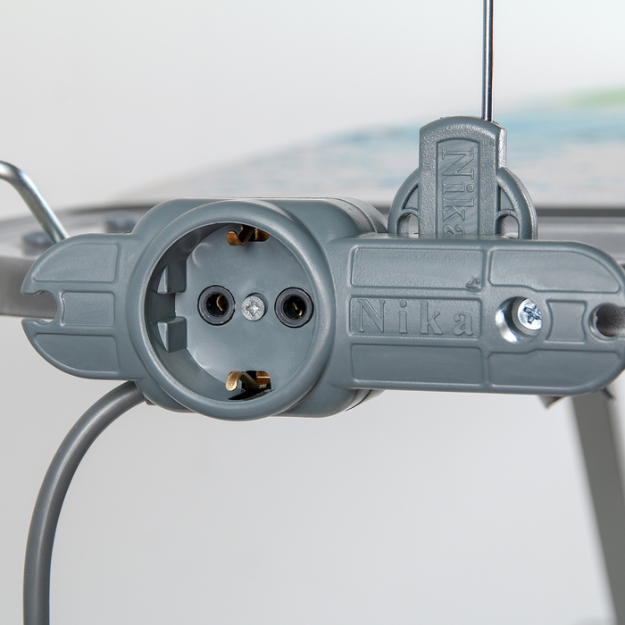 Доска гладильная 122х40 см "Ника-бест", регулируемая высота до 90 см, цвет МИКС