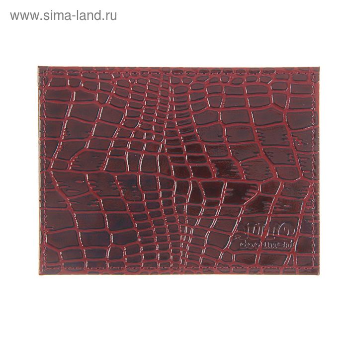 

Обложка для автодокументов, цвет бордовый