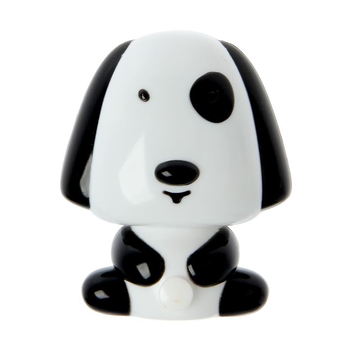 Ночник "Собака" чёрный 1 LED