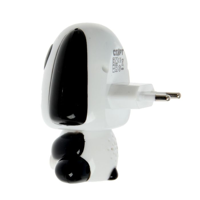 Ночник "Собака" чёрный 1 LED