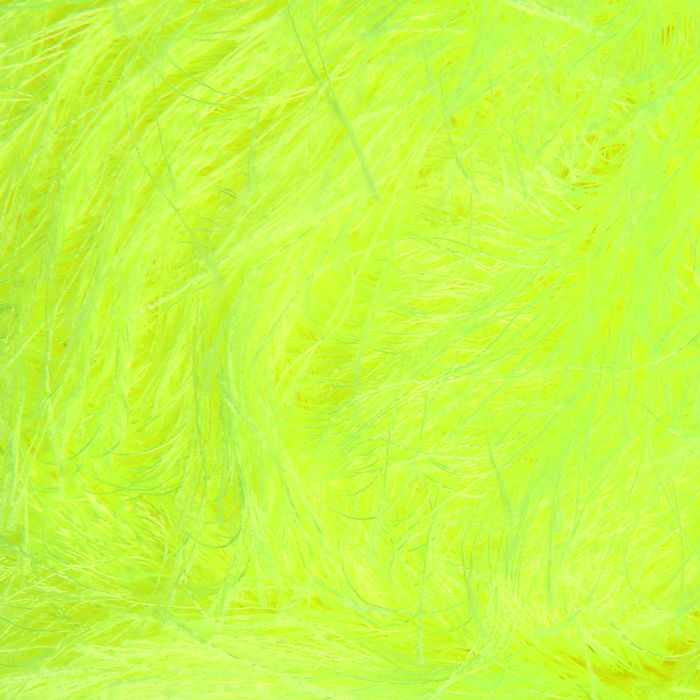 Пряжа "Decofur" 100% полиэстер 110м/100гр (552 желтый неон)