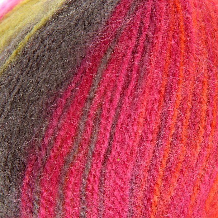 Пряжа "Angora Real 40 Batik" 60% акрил, 40% шерсть 480м/100гр (4834)