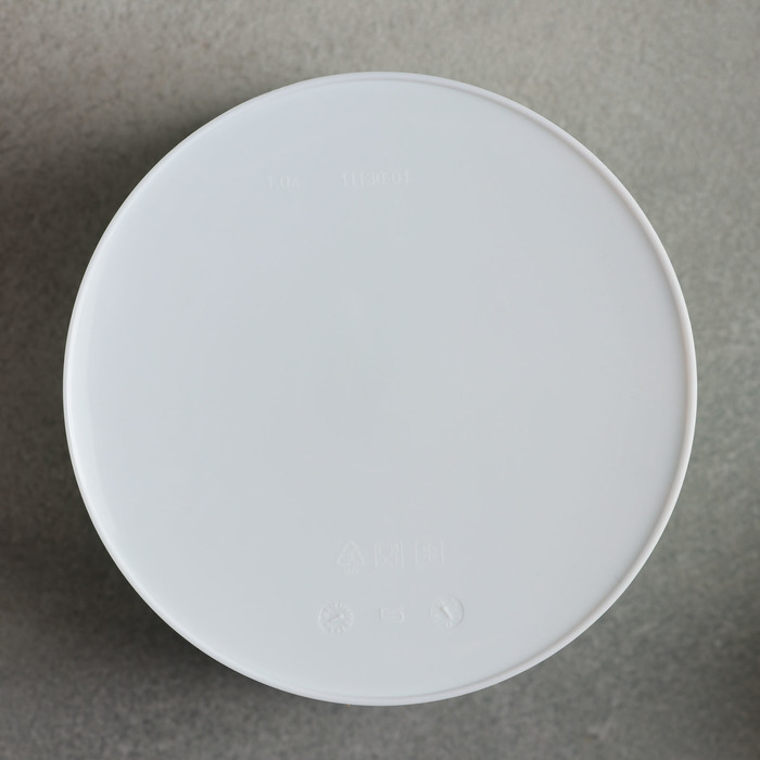 Контейнер пищевой 1 л круглый с завинчивающейся крышкой, цвет МИКС