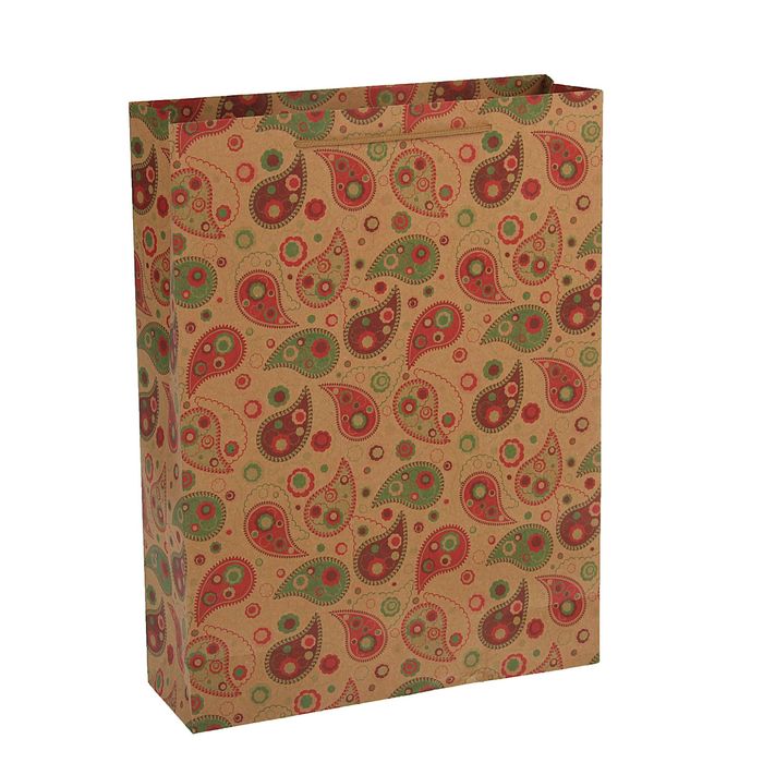 Пакет крафт "Яркий цвет", 31,5 х 42 х 10 см