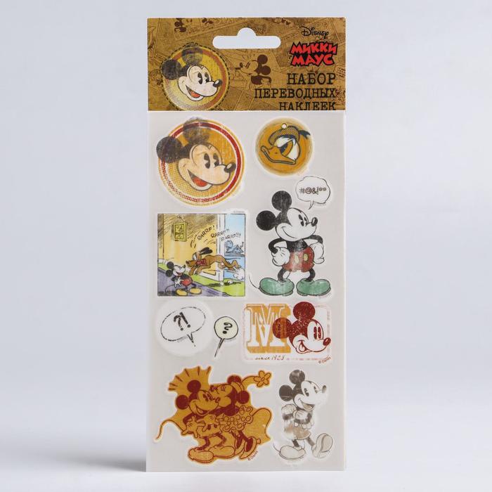 Наклейки переводные для творчества в наборе "Классический Микки": Микки Маус, 8 х15,5см
