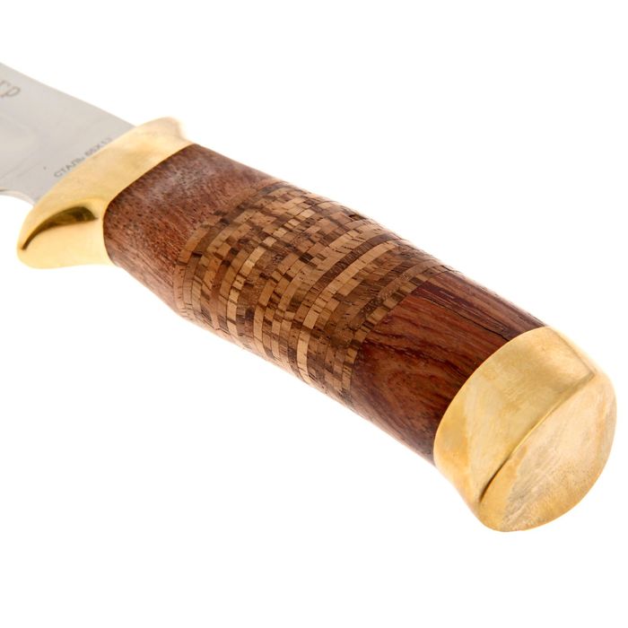 Набор для шашлыка "Записки охотника.Тигр": 6 шампуров, нож