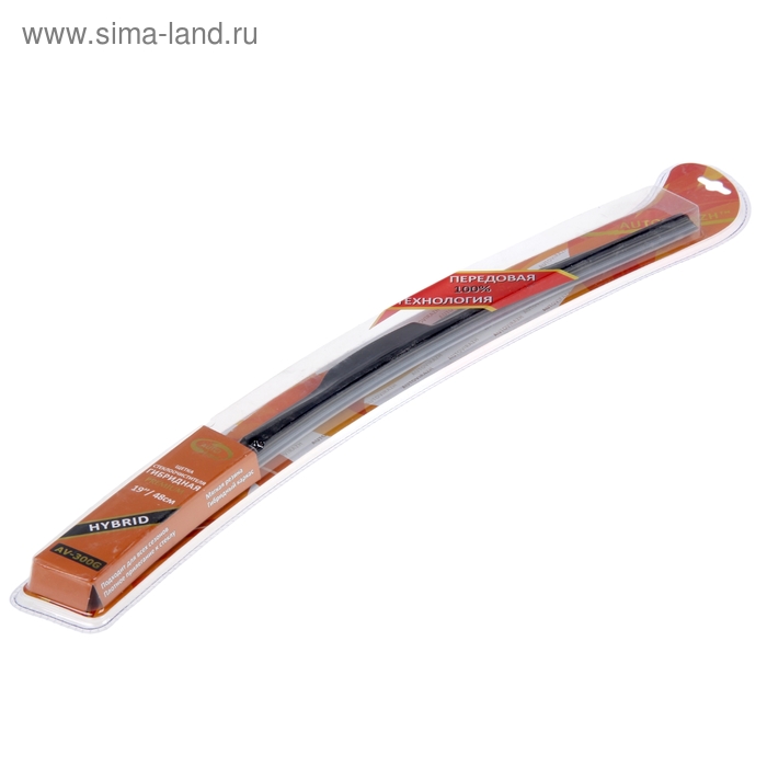 

Щетка стеклоочистителя Autovirazh "AV-300G" 19"/480 мм, гибридная, крючок