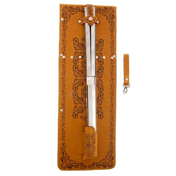 Набор для шашлыка "Щука": 6 шампуров,мангал, нож