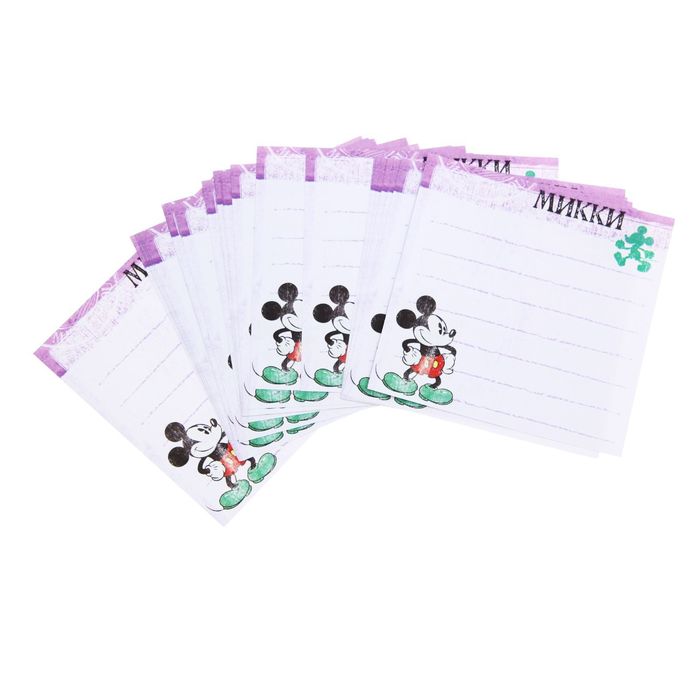 Блок бумаги для записей в футляре "Мои заметки", Микки Маус, 150 листов