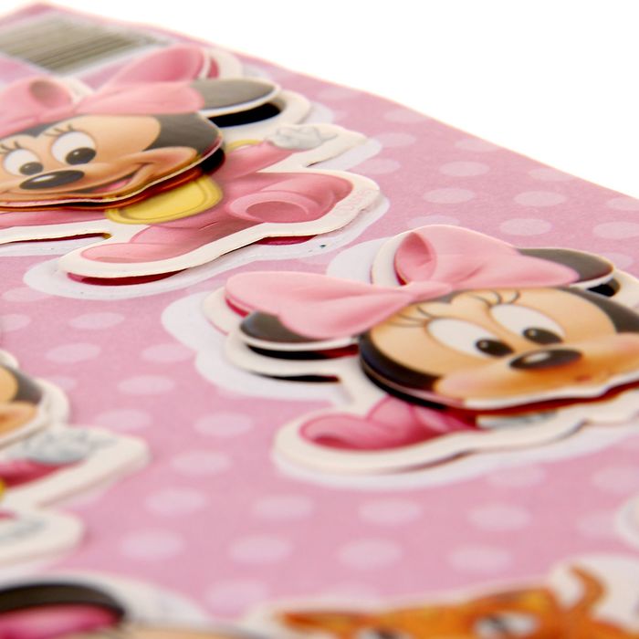 Наклейки детские "Любимая малышка"Минни Маус,11 х15 см