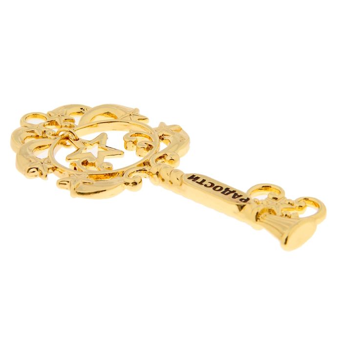 Ключ сувенирный на открытке "Радости"