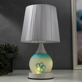 

лампа настольная "Цветочный сад" МИКС E27/G04 2 режима 24,5х38 см