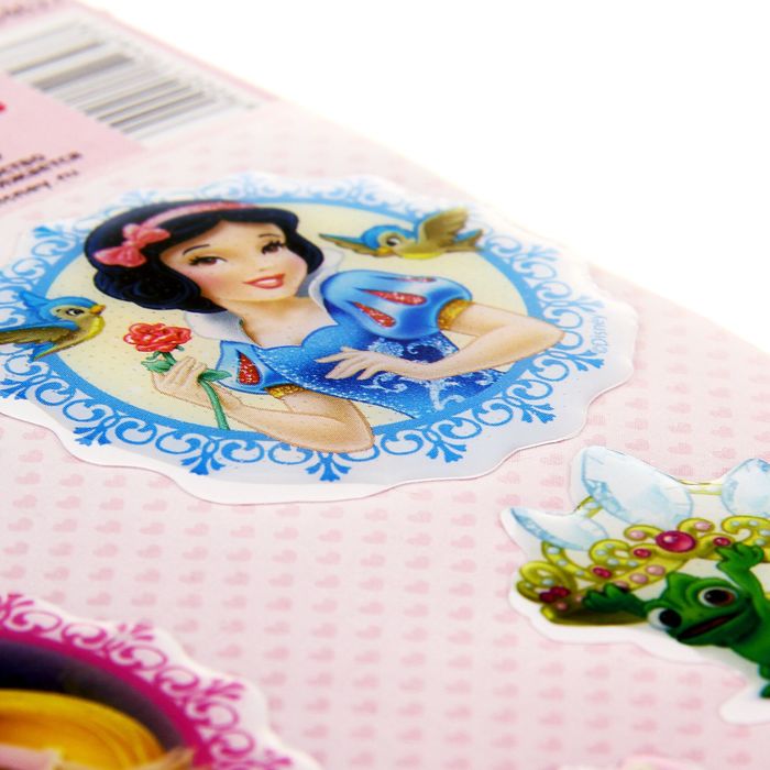 Наклейки декоративные эпоксидные "Поверь в сказку", Принцессы