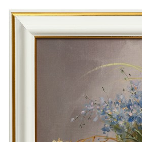 

Картина "Цветы в вазе и вишня" 35х28 (38х31)см