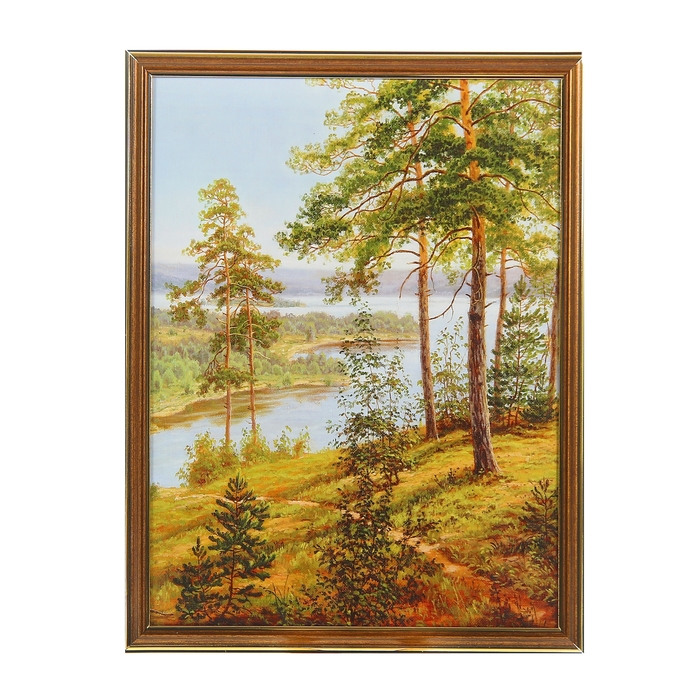 Картина "Тропинка к речке"