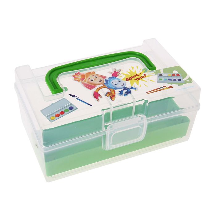 Контейнер для мелочей с вкладышем "Фиксики", 0,8 л, цвета МИКС