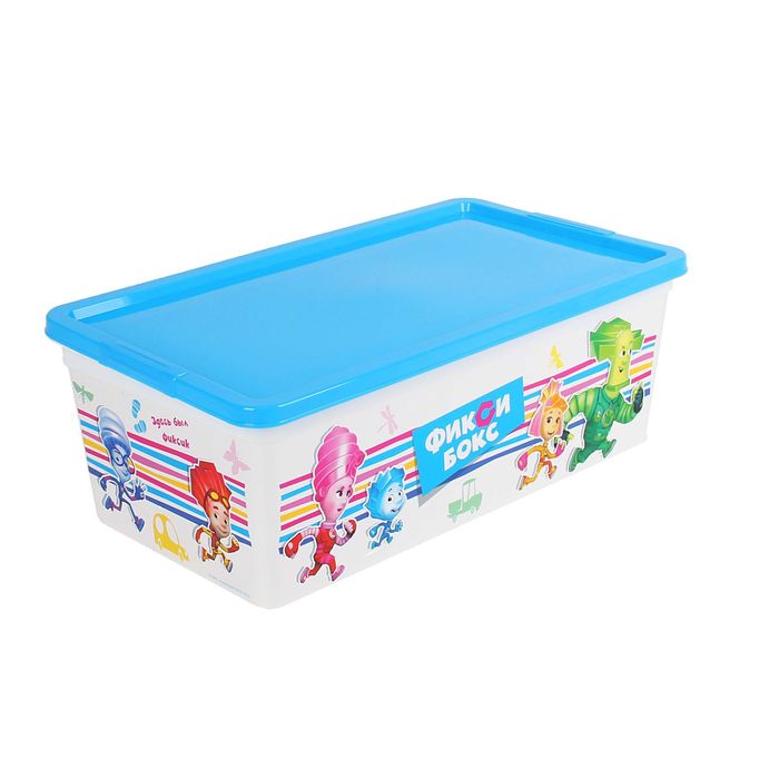 Коробка для мелочей "Фиксики" с крышкой, 5,5 л, МИКС